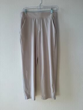 Athleta Brooklyn Mid Rise Ankle Pant Cream Women's 8P